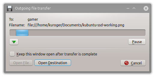File transfer without any prompts